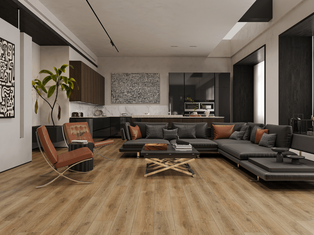 Alpine Floor Norland Lagom Parquet LVT Кварцвиниловая плитка Bomul 1034-13 590 x 118 x 2 mm