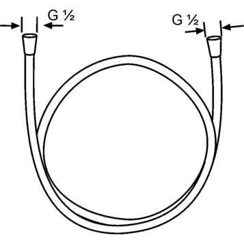 Kludi Logoflex душевой шланг 160 см 6105605-00