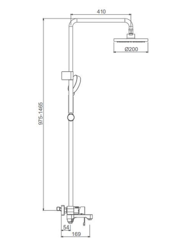 Душевая система Gappo G2402