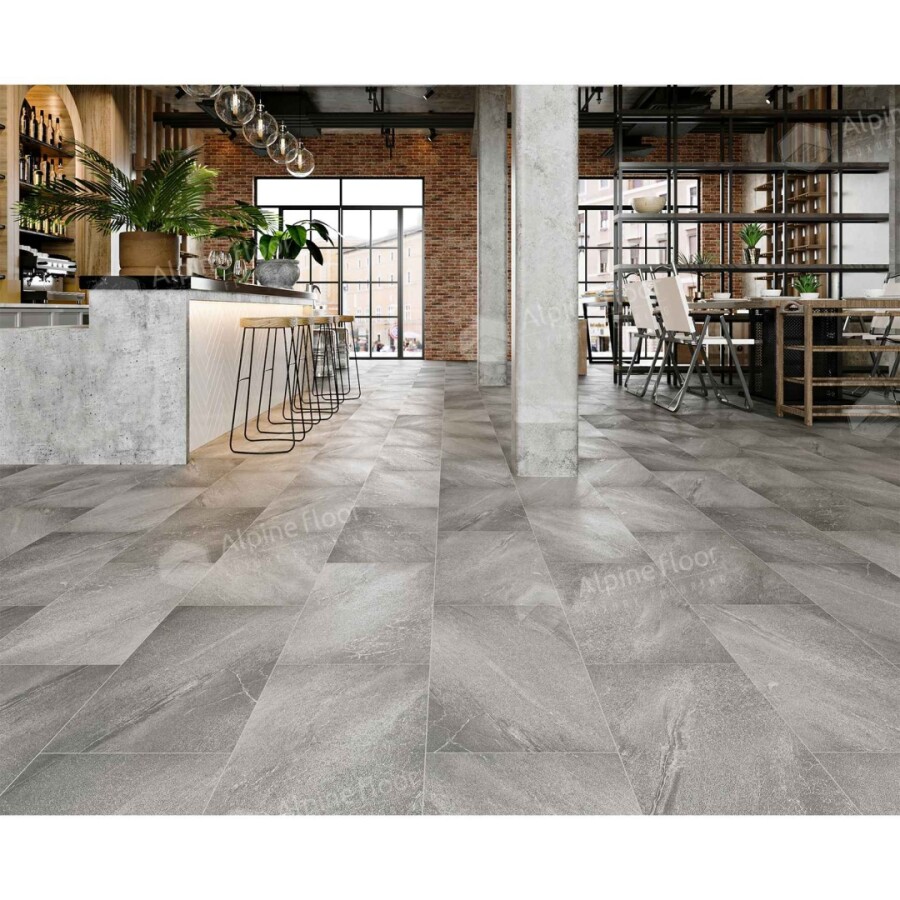 Alpine Floor Light Stone Кварцвиниловая плитка LVT Авенгтон ECO 15-18 608 х 303 х 2.5 mm