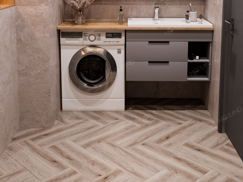 Alpine Floor Norland Lagom Parquet SPC ламинат Bratt 1033-5A 600 х 125 х 3.5мм