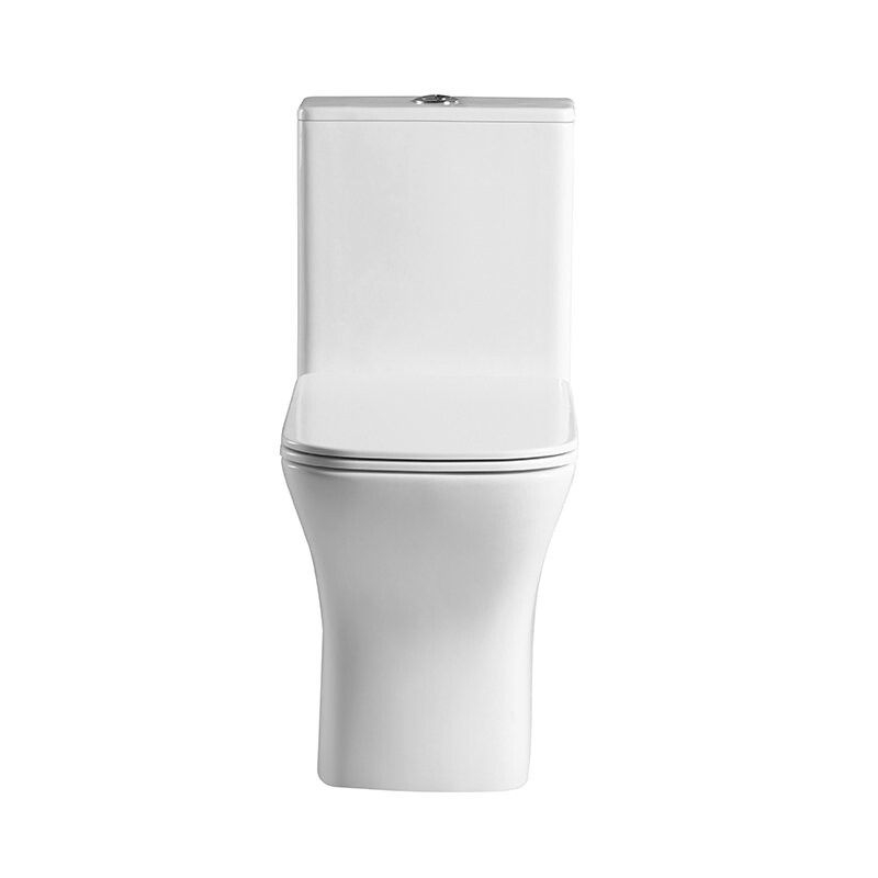 Унитаз-моноблок безободковый с сиденьем BelBagno NEON BB8617CPR-MN/SC