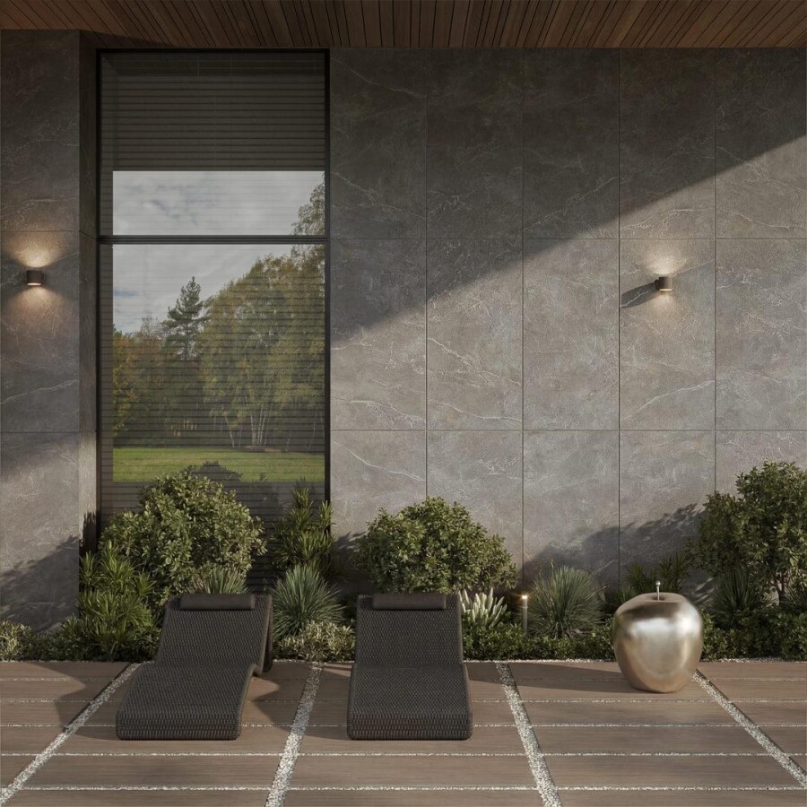 Керамический гранит Kerama Marazzi Прованс Люберон бежевый матовый обрезной 40x238,5x0,9 KM4024G0001R