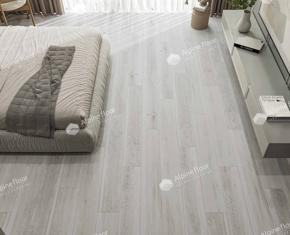 Alpine Floor Easy Line Кварцвиниловая плитка LVT Дуб Полярный ECO 3-19 PB 1219.2 х 184.15 х 3 mm