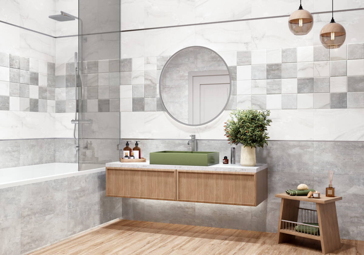 New Trend Титан Бокс / Titan Box Керамическая плитка настенная 300 x 600 x 9 WT36TIT55