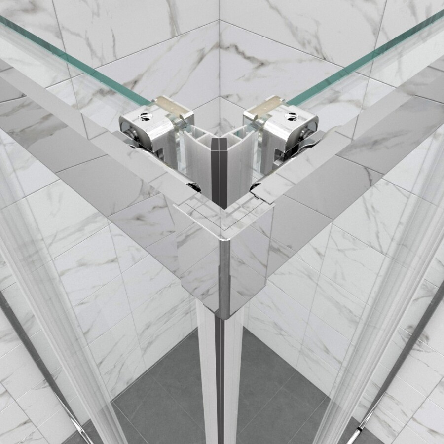 Душевая Ширма Triton pro Фикс-Хром-Вельвет 90х90 Щ0000077107