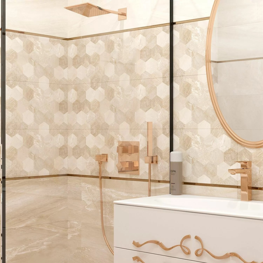 Плитка настенная 5 IT 0045 M Eurotile Istambul Beige MAT 25x50
