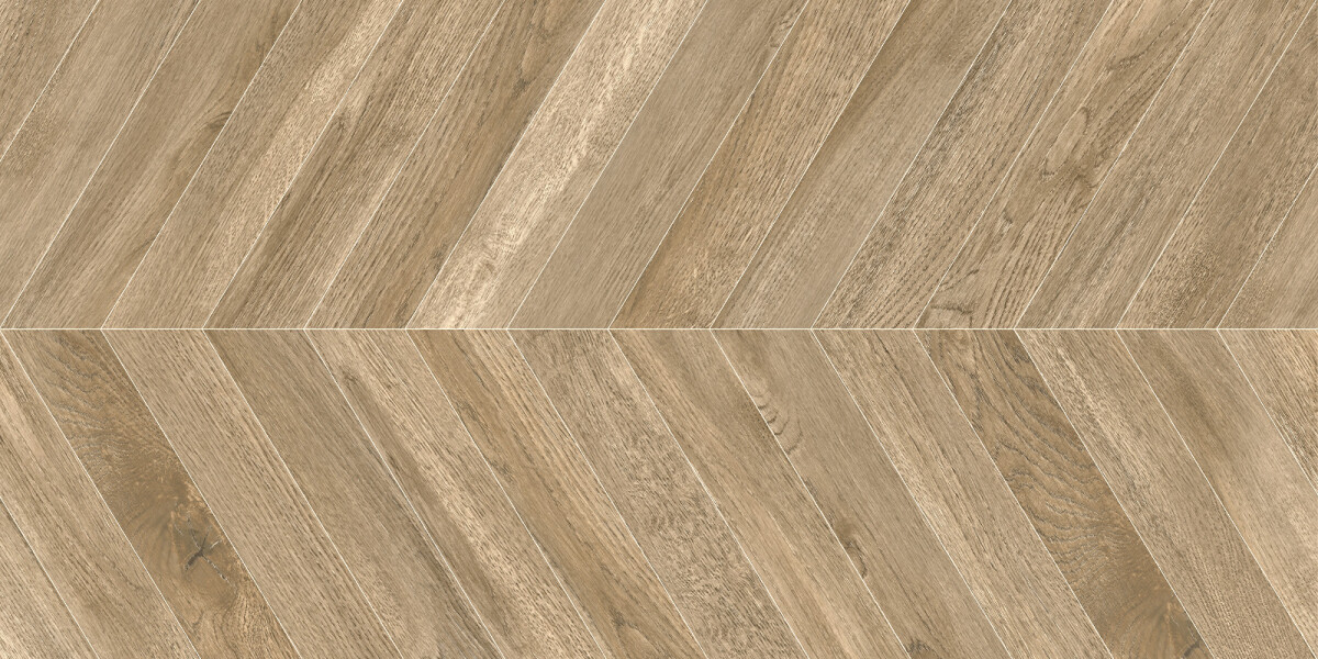 Delacora Walnut Chevron Light Керамогранит 600 x 1200 x 9.5 D120251M