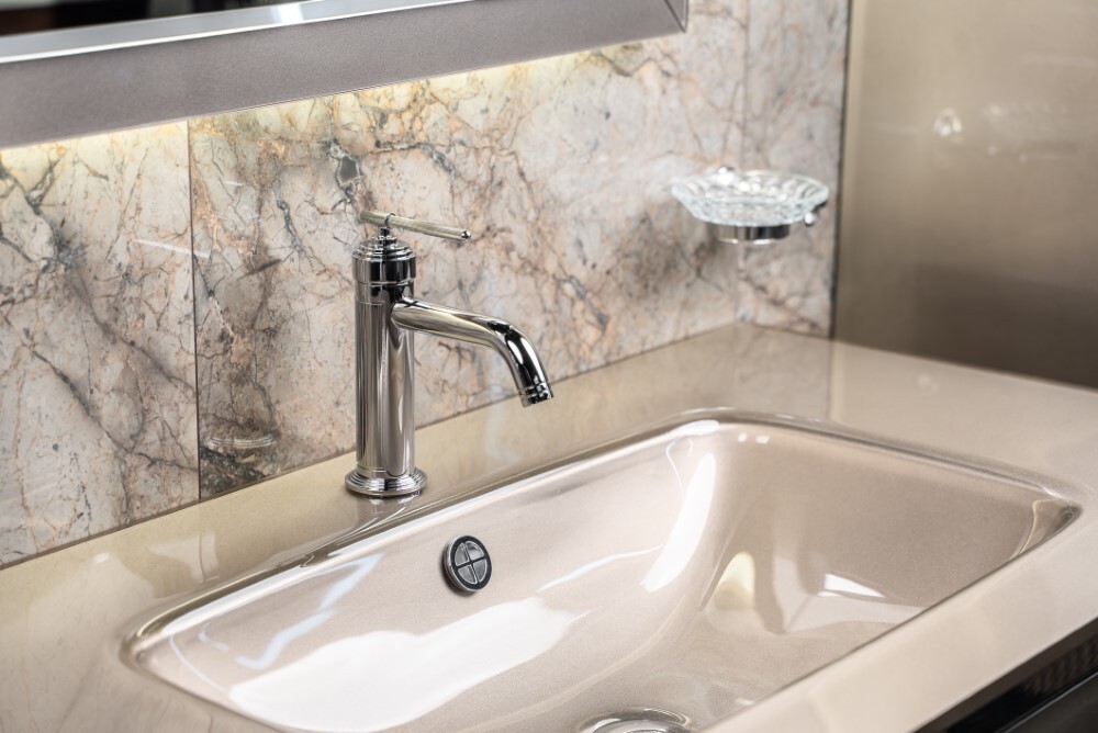 Смеситель для умывальника Boheme Eterna Chrome 171-CR