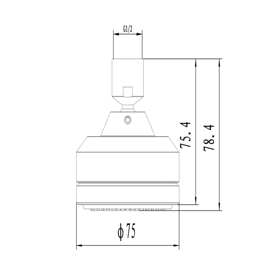 Lemark душевая лейка LM8023C