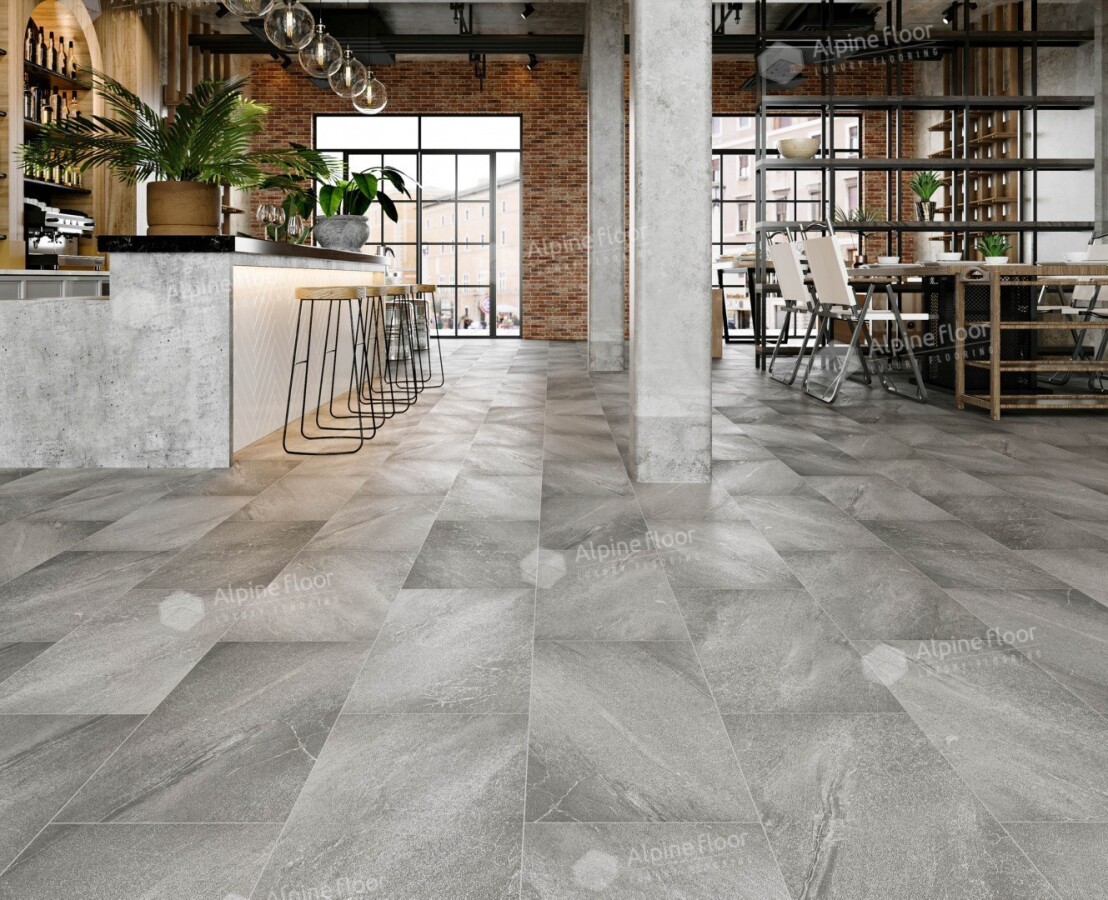 Alpine Floor Stone Mineral Core SPC ламинат Авенгтон ECO 4-4-R Mineral Core 609,6х304,8х4,0 mm.