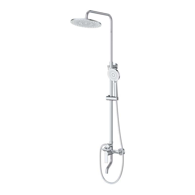 BelBagno Aurora комплект смесителей для ванной комнаты AURORA-VSCM/LVM-CRM