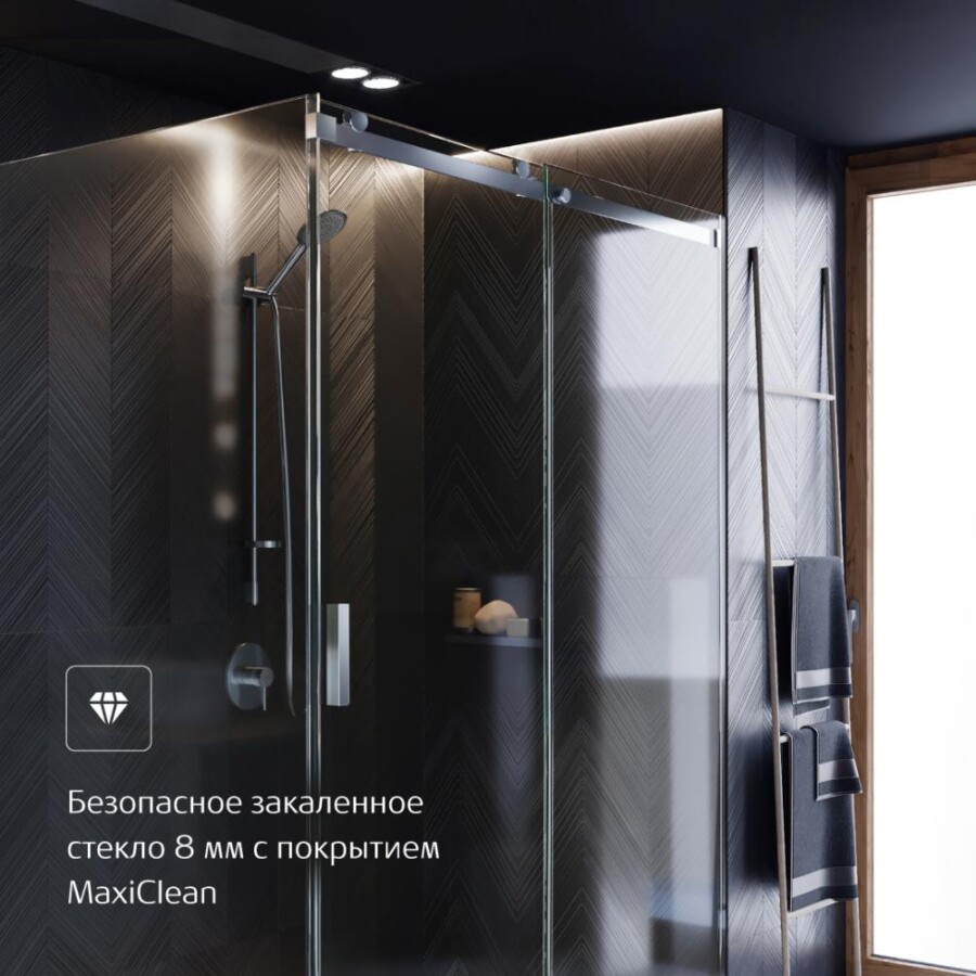 Душевое ограждение Roca Area боковая панель 80х200 хром 7.MP06.0.801.2M