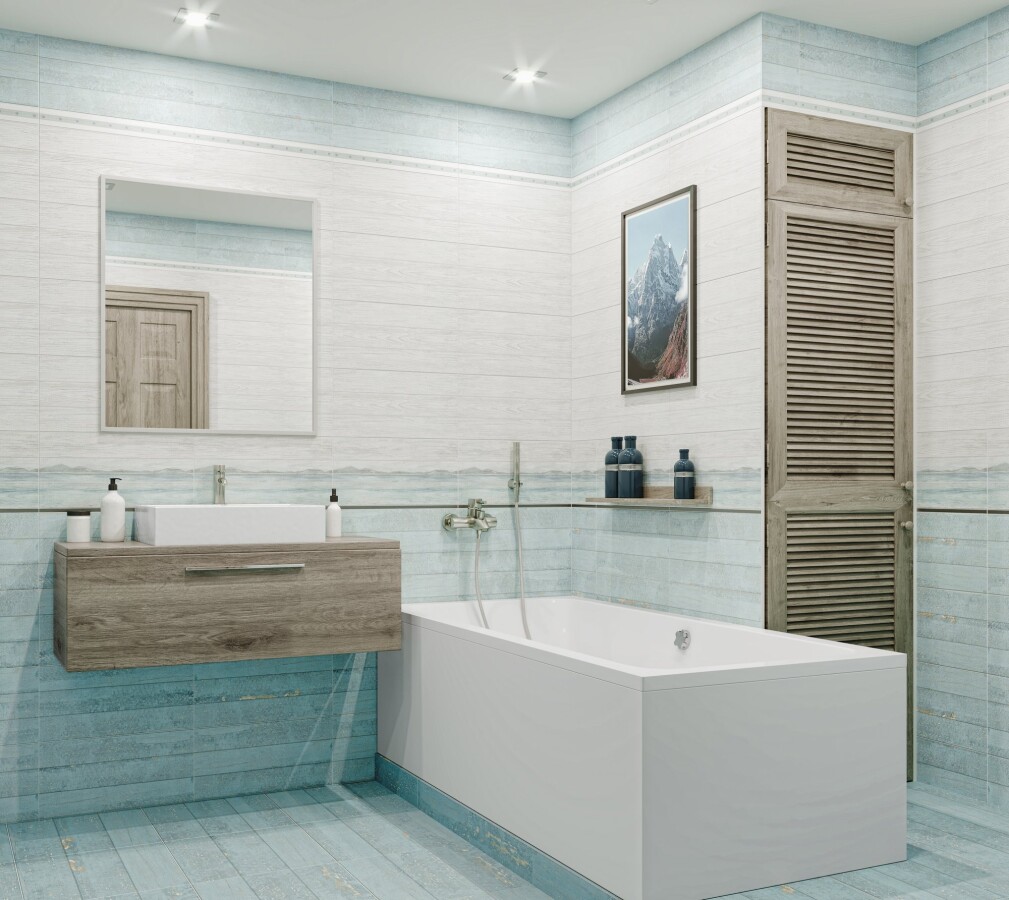 GT406VGNG Плитка грес глаз. Calypso GT Бел. 59,4*14,7 _ 1 65,5