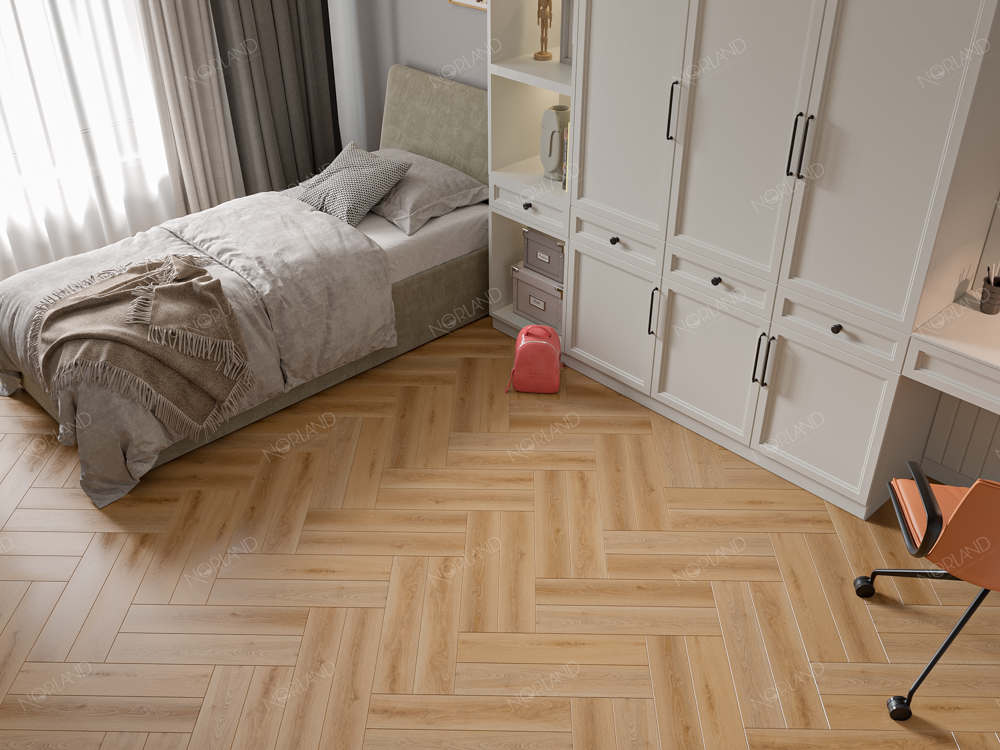 Alpine Floor Norland Lagom Parquet LVT Кварцвиниловая плитка Varig 1034-7 590 x 118 x 2 mm