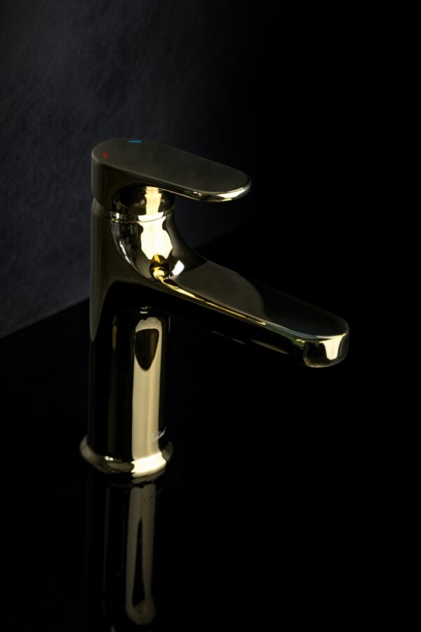 Смеситель для раковины Boheme Spectre Gold 451-G