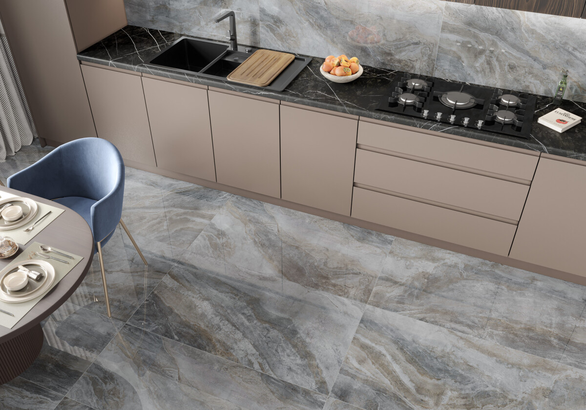 New Trend Джаст бежевый / Jast Beige Керамогранит 600 x 1200 x 7 60120JAS11P