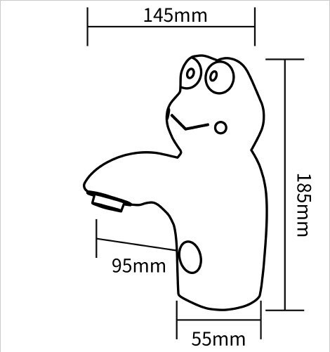 Cezares сенсорный смеситель для раковины CZR-ELS-BABY-W0