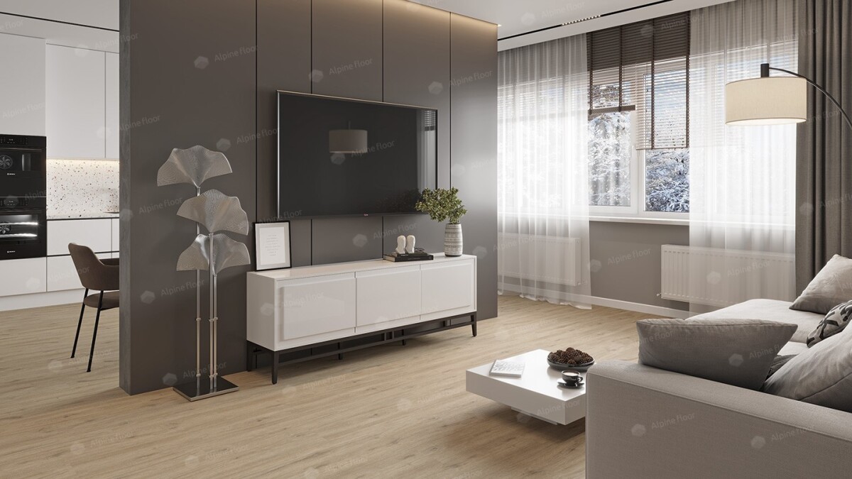 Alpine Floor Solo SPC ламинат Анданте ЕСО 14-10 1220х183x3,5 mm