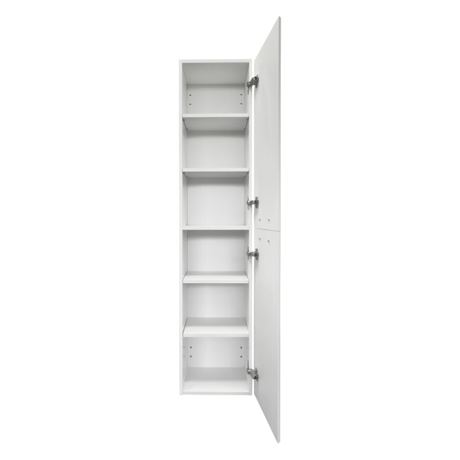 Шкаф-колонна для ванной комнаты Comforty Ангара-35 белая матовая 00-00019359