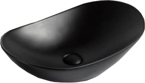 BelBagno BB1404-H301 раковина накладная 60 см чёрная матовая