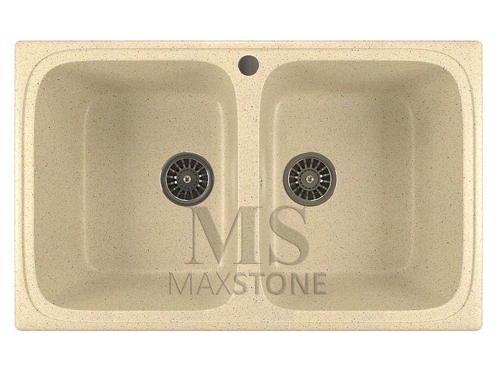 Maxstone MS 12 Мойка для кухни белый 78х50 см