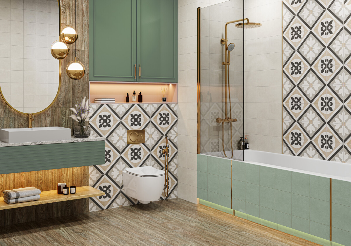 Керамогранит Artkera Group Design Art GP2020DMX11 Design Mix 3 Матовый 200 x 200 x 8 мм.