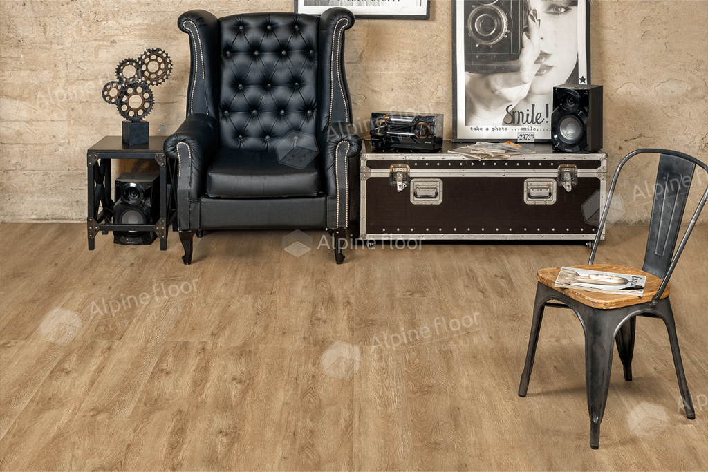 Alpine Floor Liberty Loose Lay Кварцвиниловая плитка LVT Макадамия ЕСО 23-5 1227 х 187 x 5 mm