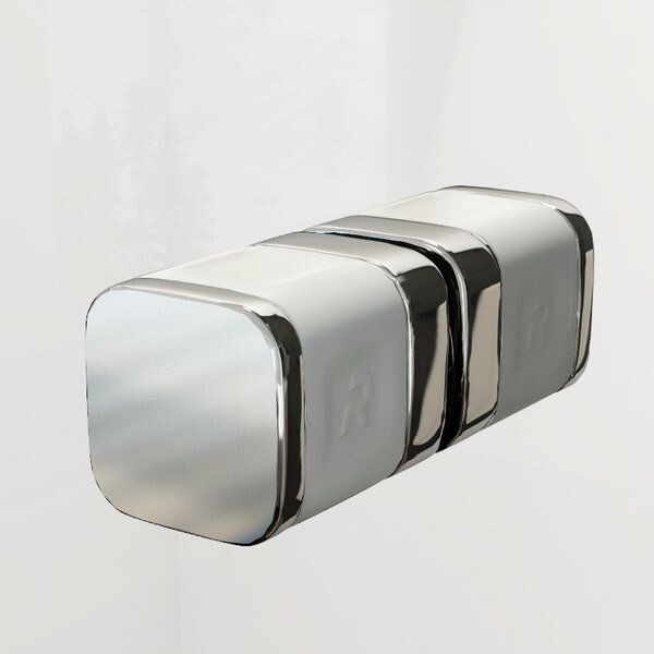 Ravak Brilliant Душевая дверь BSD2-90 B, левая, блестящий профиль, прозрачное стекло 0UL7BA00Z1