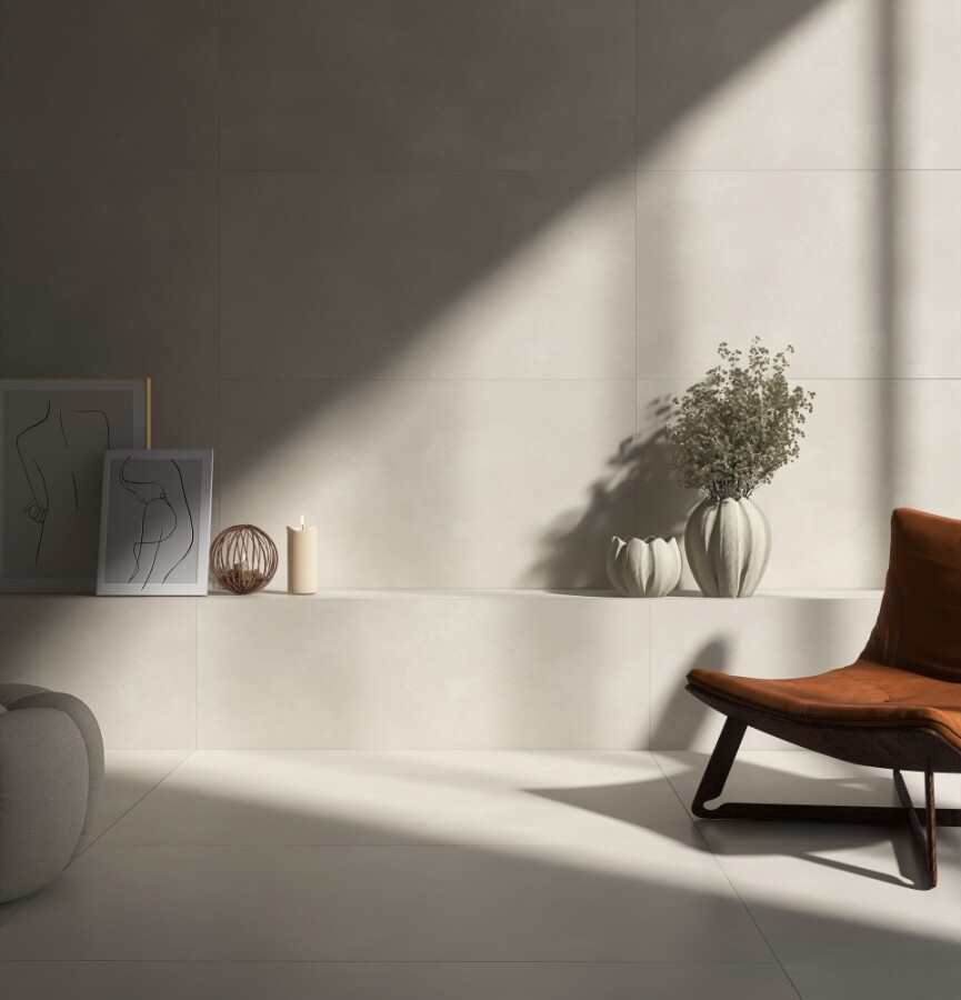 Керамогранит Eurotile Beton White Mat 60x60 7930138704330