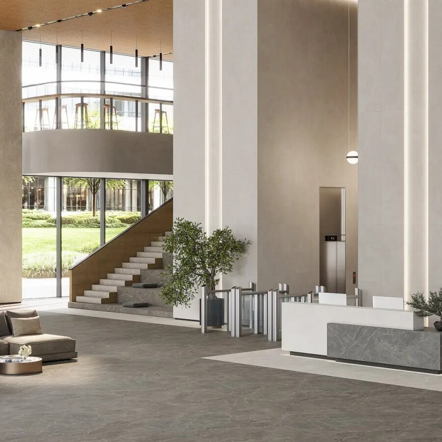 Керамический гранит Kerama Marazzi Прованс Эстерель серый светлый матовый обрезной 60x60x0,9 KM6060G0501R