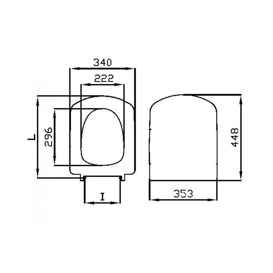 Roca Dama Senso ZRU9000041 сиденье с микролифтом