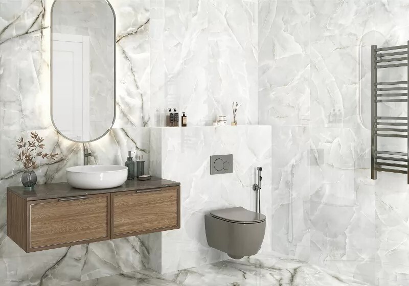 Керамогранит 6060TLN02P LCM Talisman Onyx Gris Полированный 600 x 600 x 8 мм.