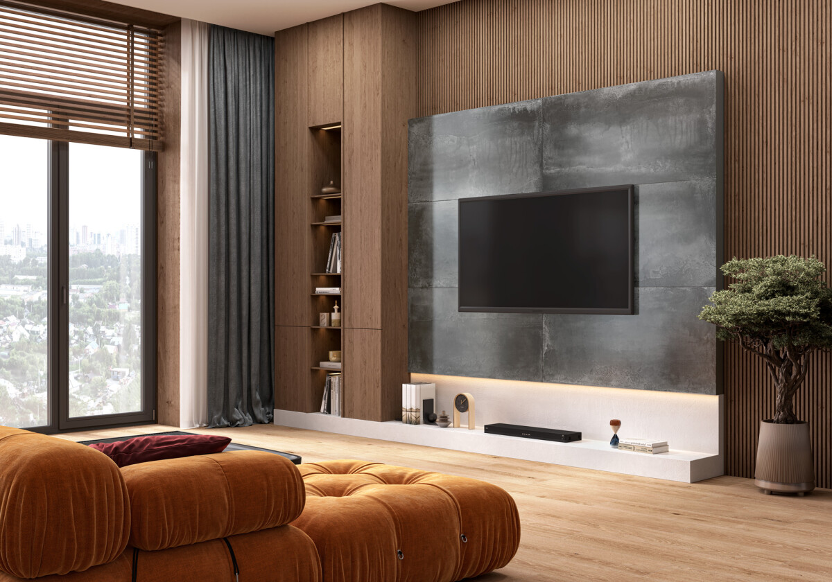 Delacora Misty Dark Sugar Керамогранит 600 x 1200 x 9.5 60120MIT25