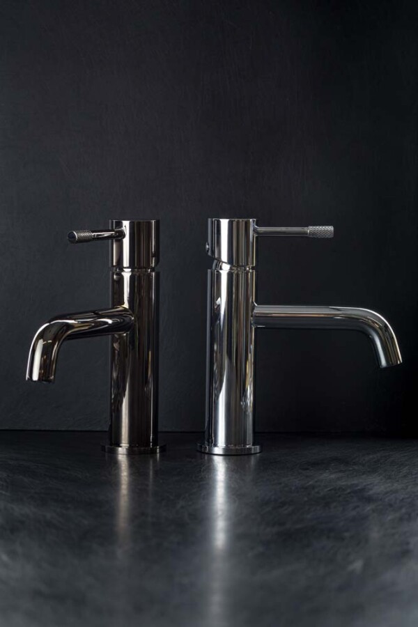 Смеситель для умывальника Boheme Uno Shine Gun Metall 461-SGM