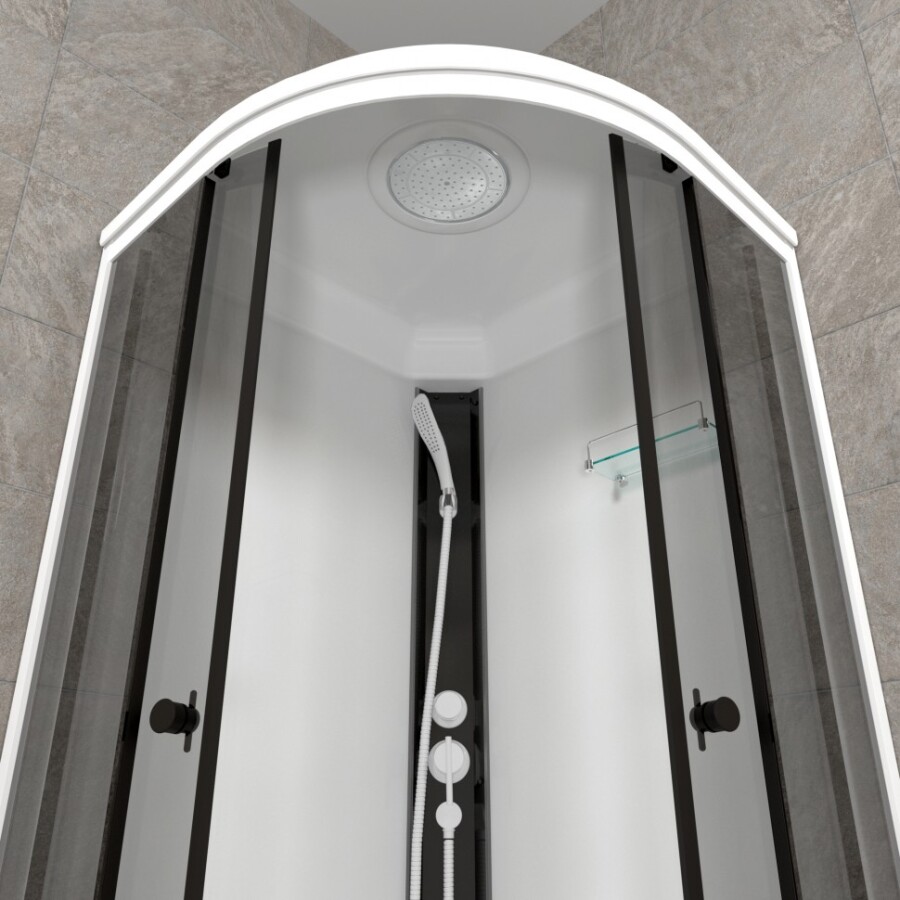 Triton Душевая Кабина Грэй-Вайт 90*90 А (ПД31) Щ0000067300