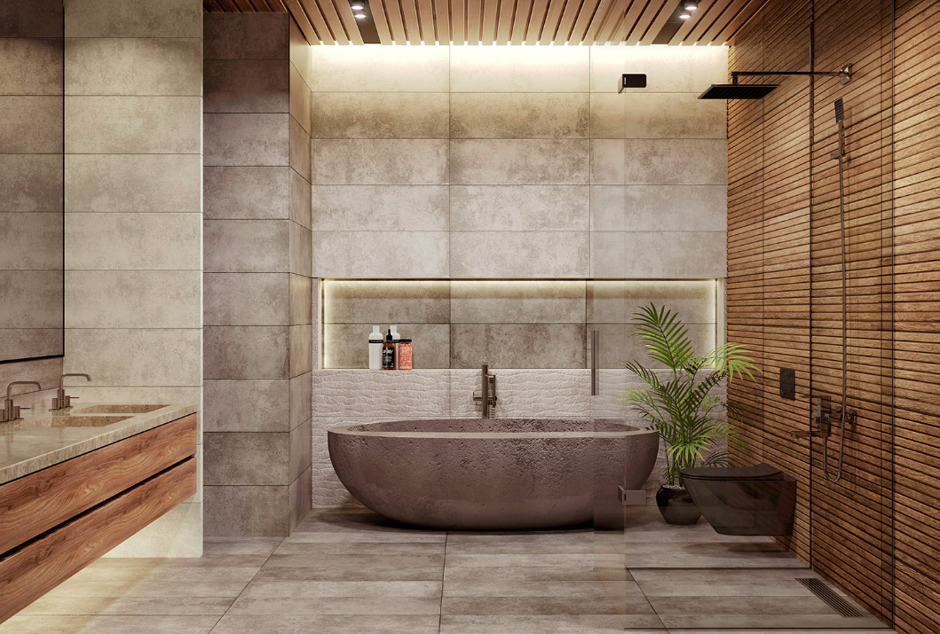 Керамогранит Eurotile Baltimore Dark 531 BTB2BG 60x120