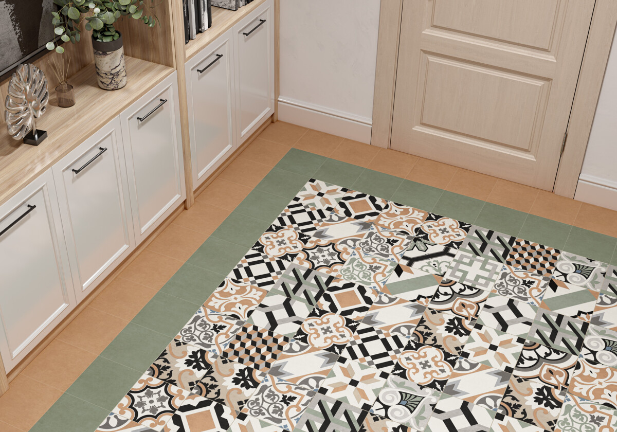 Керамогранит Artkera Group Design Art GP2020DMX11 Design Mix 3 Матовый 200 x 200 x 8 мм.