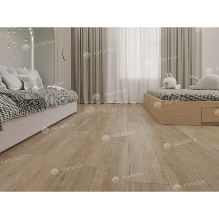 Alpine Floor Easy Line Кварцвиниловая плитка LVT Дуб Амбер ECO 3-39 PB 1219.2 х 184.15 х 3 mm