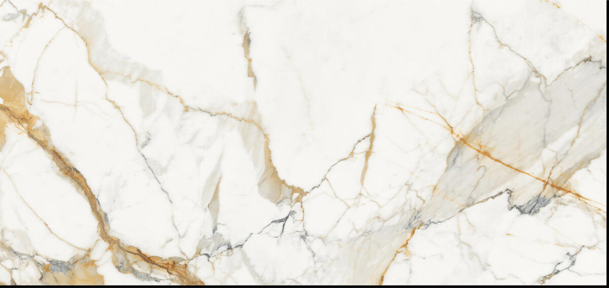 Керамогранит Azario Creo Ceramique Merquri light Glossy 60х120 см GBT750222