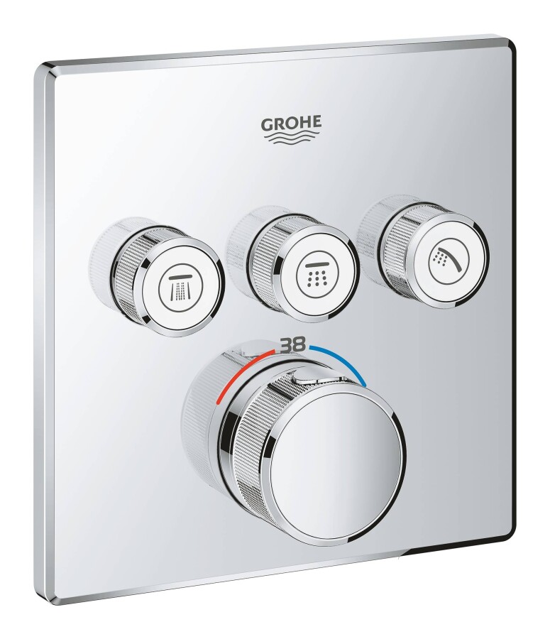 Grohe Grohtherm SmartControl 29126000 смеситель для ванны хром