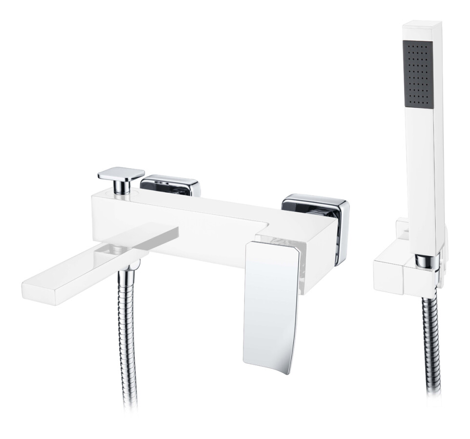 Смеситель для ванны с душевым гарнитуром Boheme Q ChromeChrome 143-CRCR.2