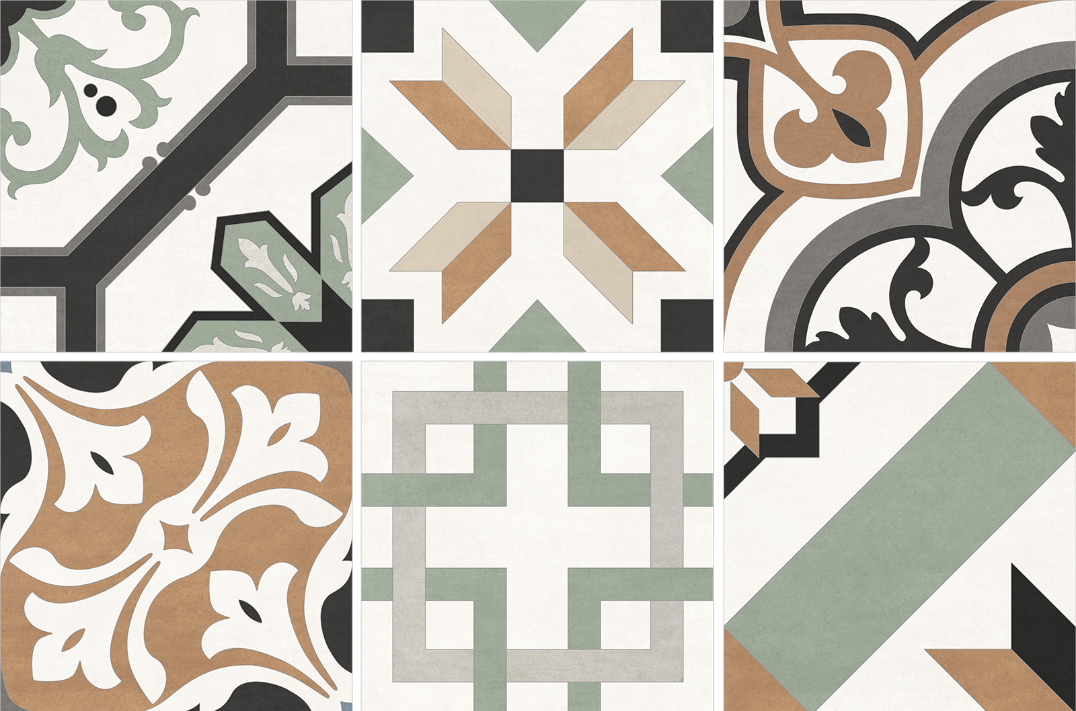 Керамогранит Artkera Group Design Art GP2020DMX31 Design Mix 1 Матовый 200 x 200 x 8 мм.