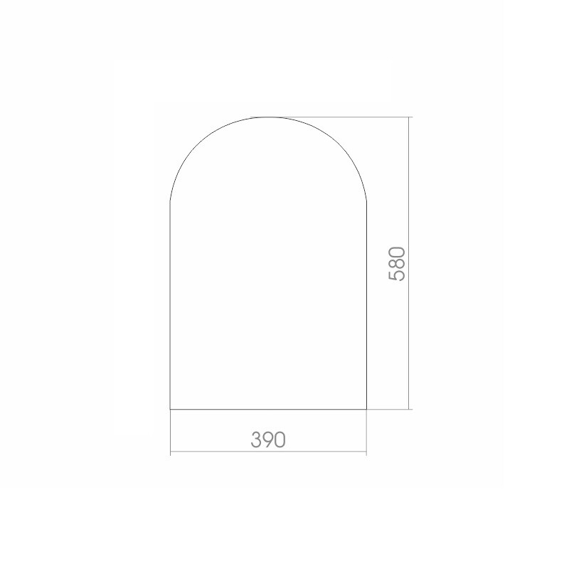 Зеркальное полотно Loranto Арка 39*58 CS00059738