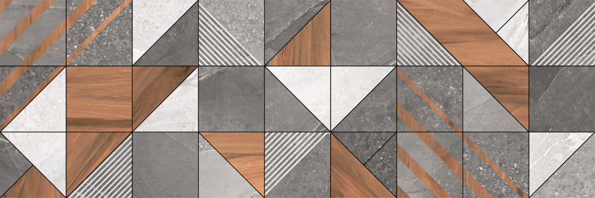 Delacora Kioto Triangle Керамическая плитка настенная 300 x 900 x 10.5 WT93KIT55