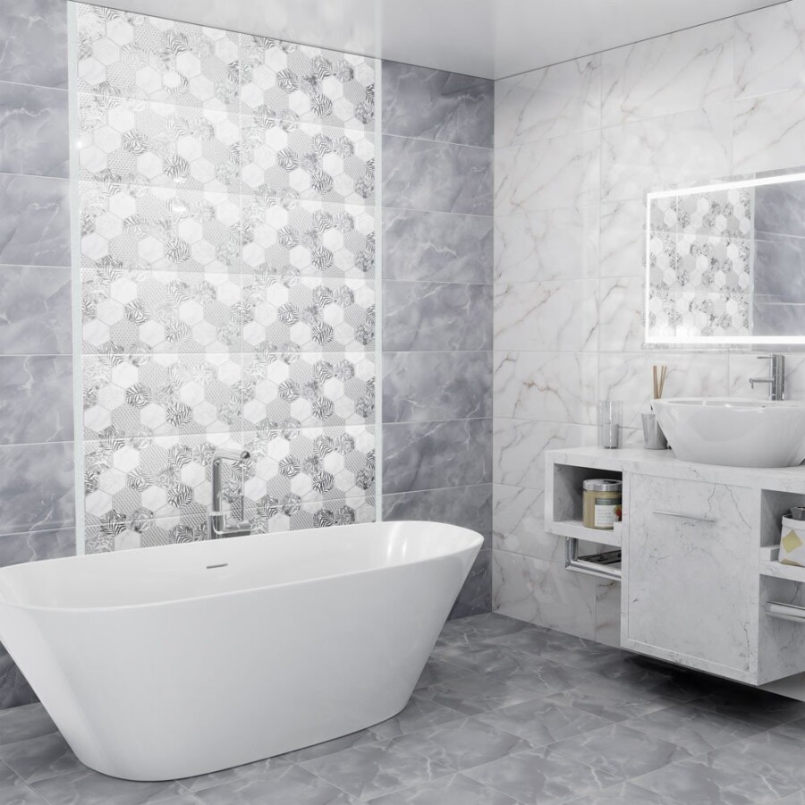 Alma Ceramica Grigio настенная плитка 249*500 TWU09GRG727