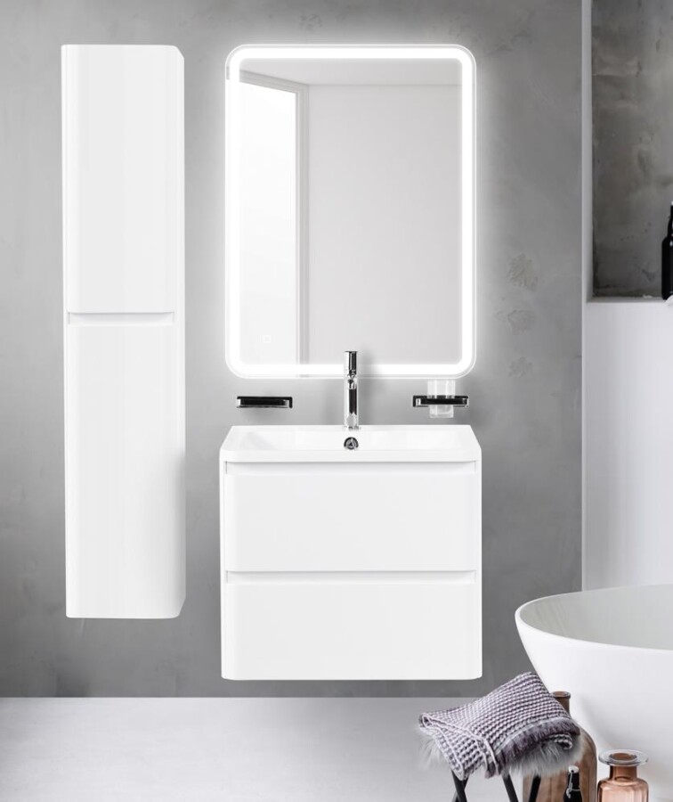 BelBagno ALBANO-700-2C-SO-BL Тумба подвесная с раковиной