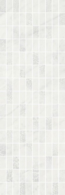 Kerama Marazzi Борсари 25х75 см MM12113 декор настенный мозаичный белый матовый