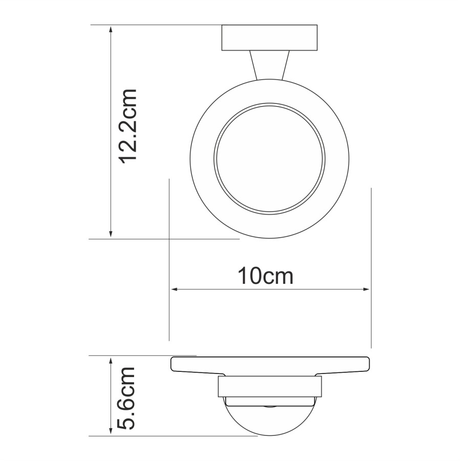 WasserKRAFT Isen K-4029 мыльница хром