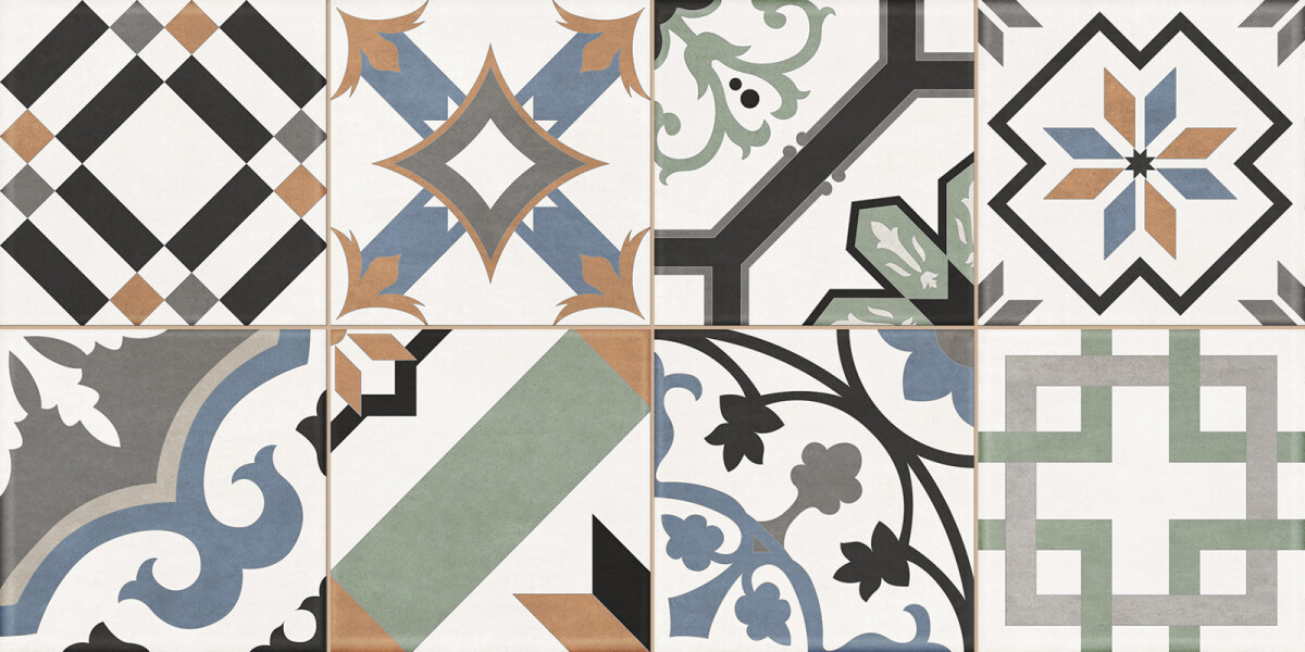 New Trend Дизайн Арт Микс 1 / Design Art Mix 1 Керамическая плитка настенная 300 x 600 x 9 WT36DST55